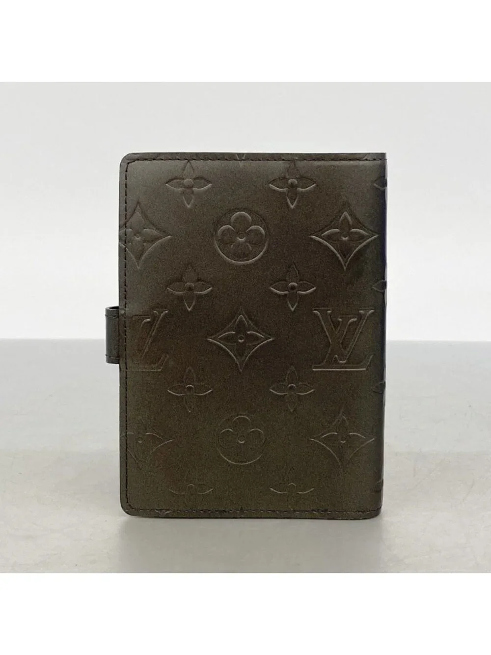 Louis Vuitton Notebook Cover Monogram Matt Agenda PM Noir